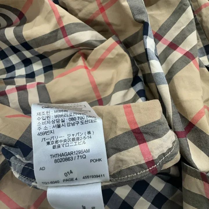 Burberry Burberry Classic Check Long Sleeve Shirt Size US XL / EU 56 / 4 - 5 Thumbnail