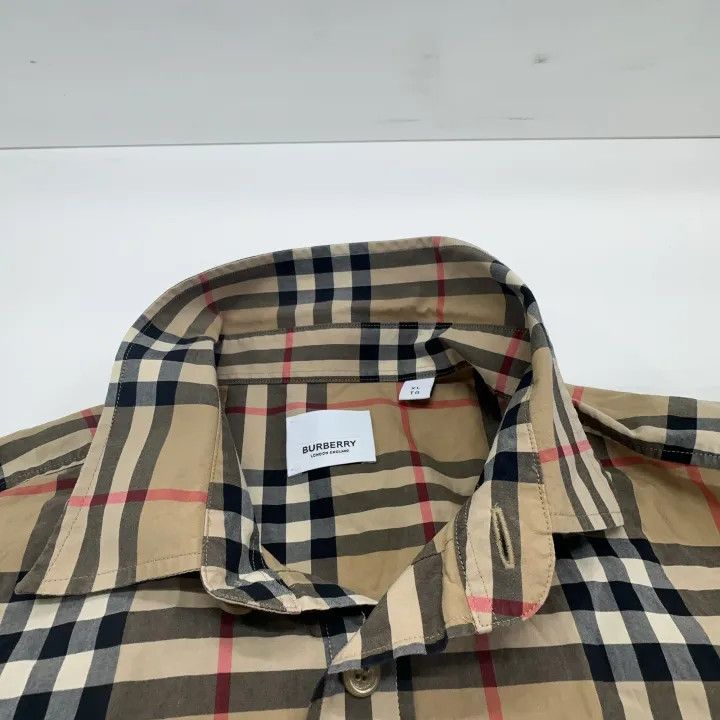 Burberry Burberry Classic Check Long Sleeve Shirt Size US XL / EU 56 / 4 - 6 Thumbnail