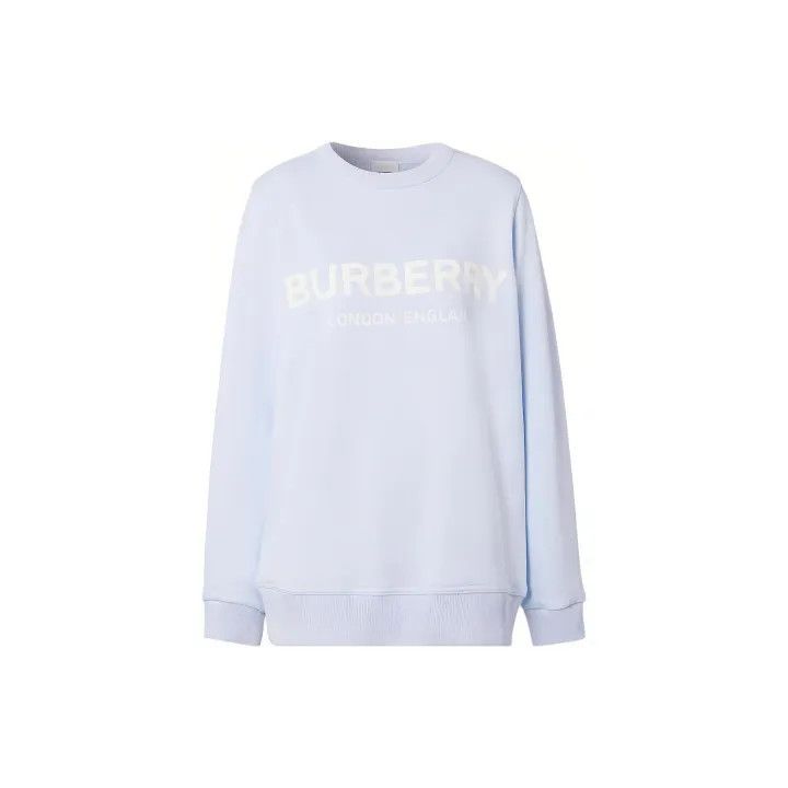 Burberry Burberry Logo Print Long Sleeve Sweatshirt Size US XL / EU 56 / 4 - 2 Thumbnail