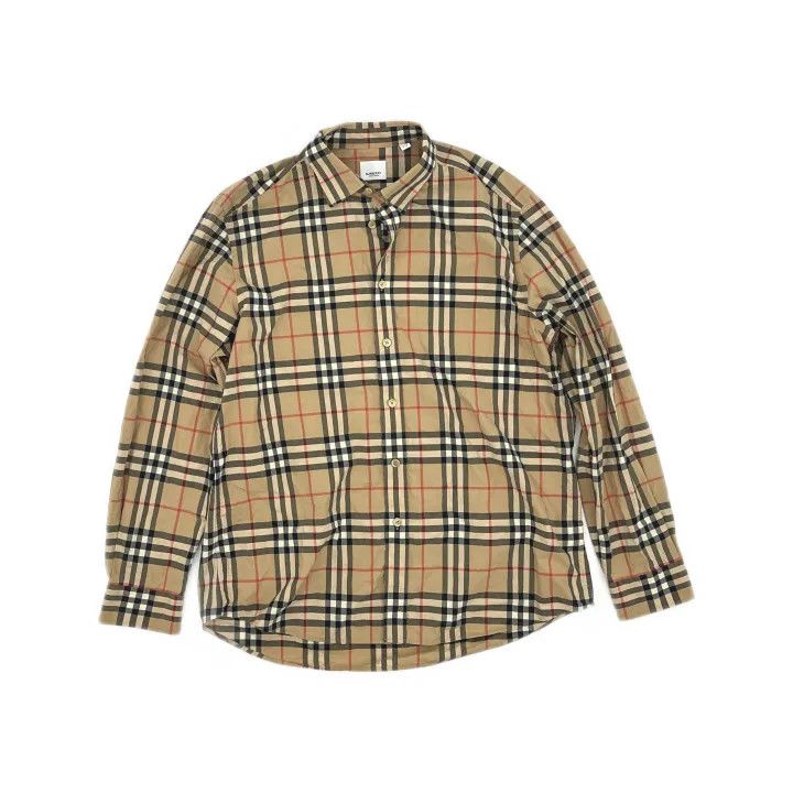 Burberry Burberry Classic Plaid Long Sleeve Shirt Size US XXL / EU 58 / 5 - 2 Thumbnail