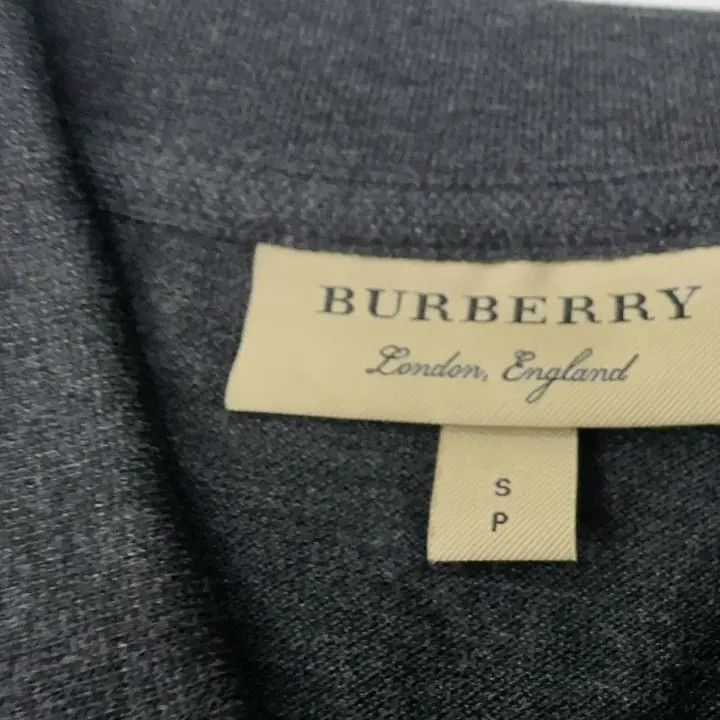 Burberry Burberry Mens Grey Polo Shirt Size US S / EU 44-46 / 1 - 8 Thumbnail