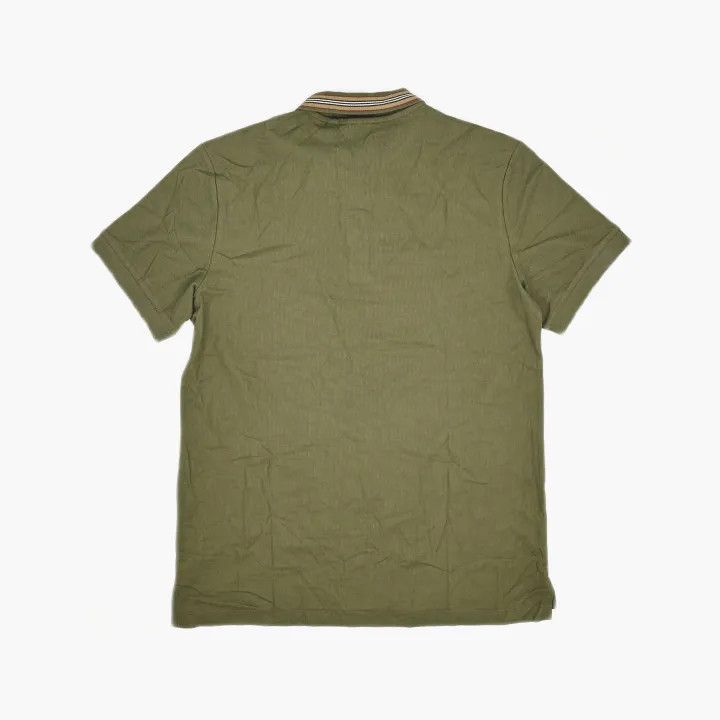 Burberry Burberry FW21 Logo Stripe Short Sleeve Polo Size US L / EU 52-54 / 3 - 3 Thumbnail