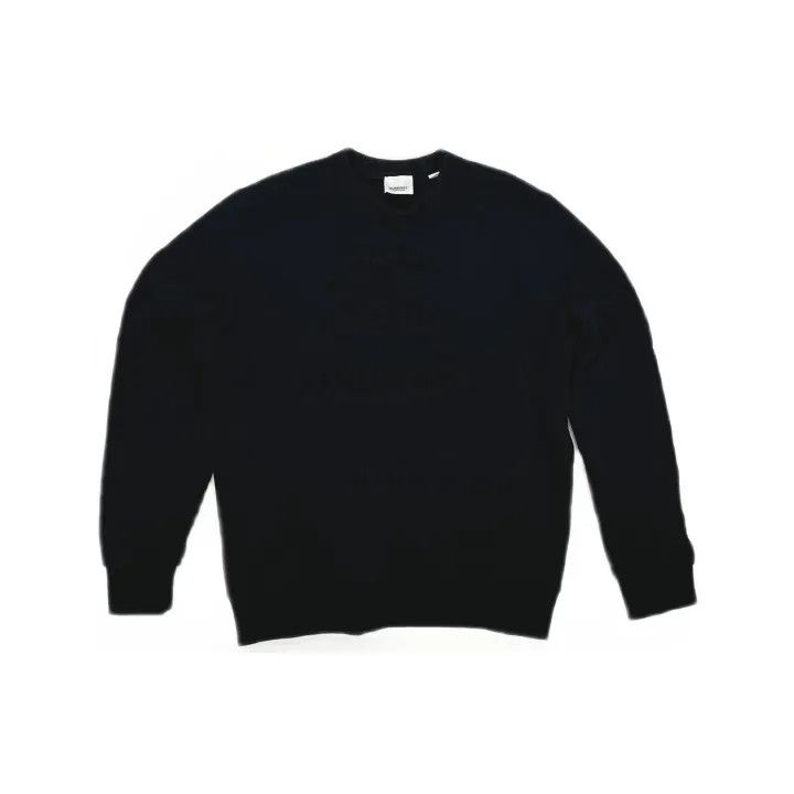Burberry Burberry Black Logo Sweatshirt for Men Size US XS / EU 42 / 0 - 2 Thumbnail