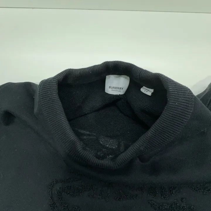 Burberry Burberry Black Logo Sweatshirt for Men Size US XS / EU 42 / 0 - 6 Thumbnail