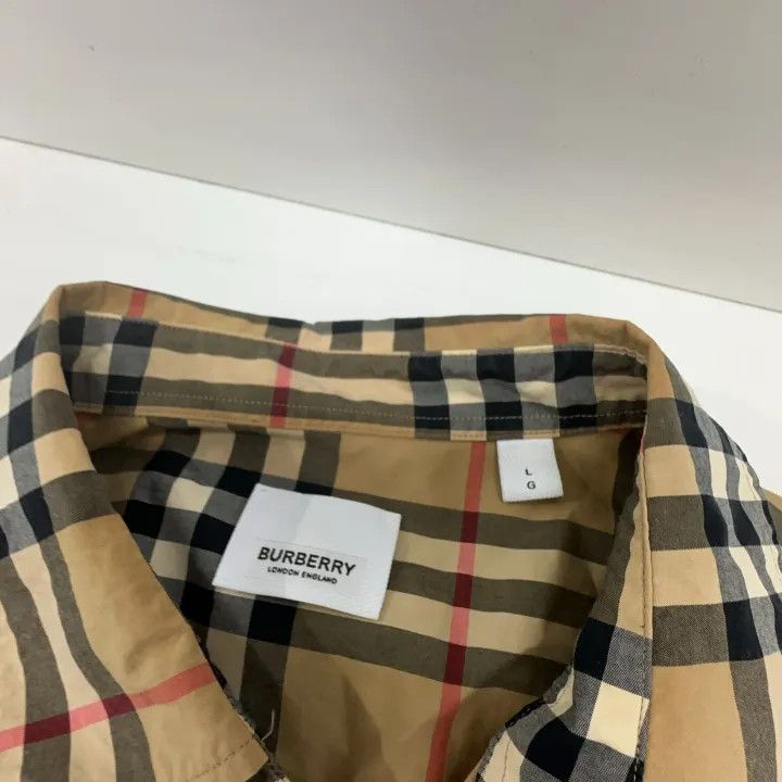 Burberry Burberry Classic Zebra Embroidered Check Shirt Size US L / EU 52-54 / 3 - 5 Thumbnail