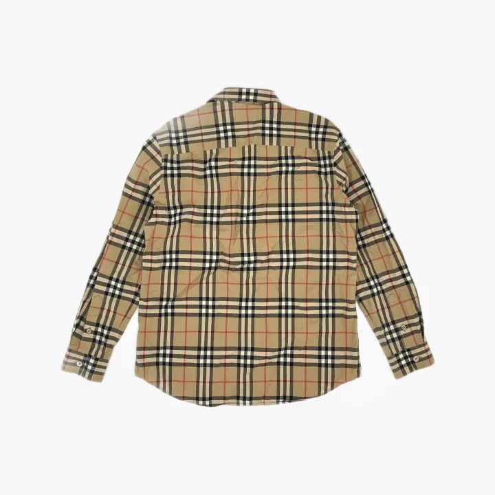 Burberry Burberry Classic Zebra Embroidered Check Shirt Size US L / EU 52-54 / 3 - 3 Thumbnail