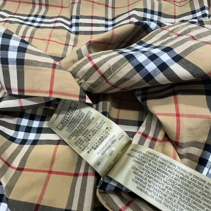 Burberry Burberry Striped Long Sleeve Button-Up Shirt Size US L / EU 52-54 / 3 - 4 Thumbnail