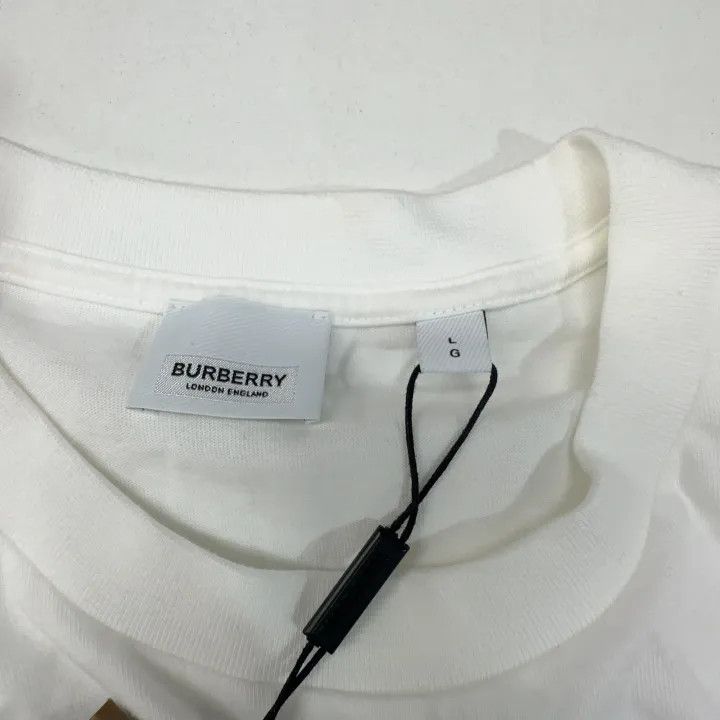 Burberry Burberry SS23 Logo Embroidered Tee Size US L / EU 52-54 / 3 - 10 Thumbnail