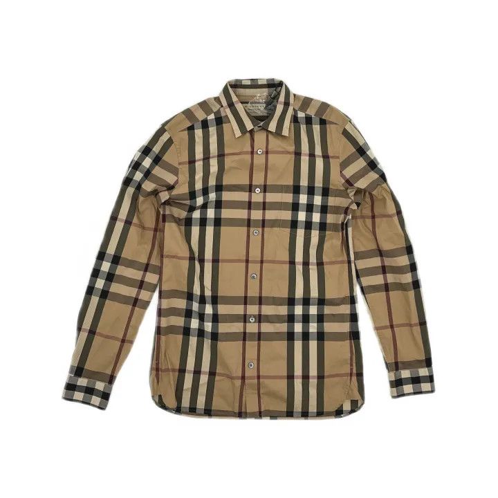 Burberry Burberry Checked Long Sleeve Button-Up Shirt Size US S / EU 44-46 / 1 - 2 Thumbnail