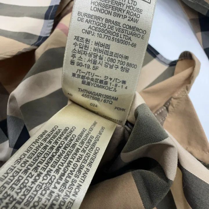 Burberry Burberry Checked Long Sleeve Button-Up Shirt Size US S / EU 44-46 / 1 - 4 Thumbnail