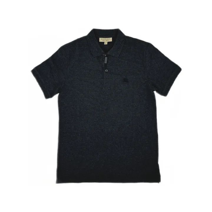 Burberry Burberry Men's Dark Gray Short Sleeve Polo Size US S / EU 44-46 / 1 - 2 Thumbnail
