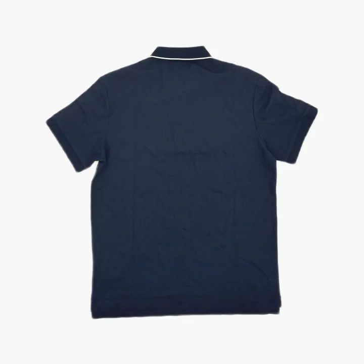 Burberry Burberry Logo Pattern Navy Blue Polo Shirt Size US L / EU 52-54 / 3 - 3 Thumbnail