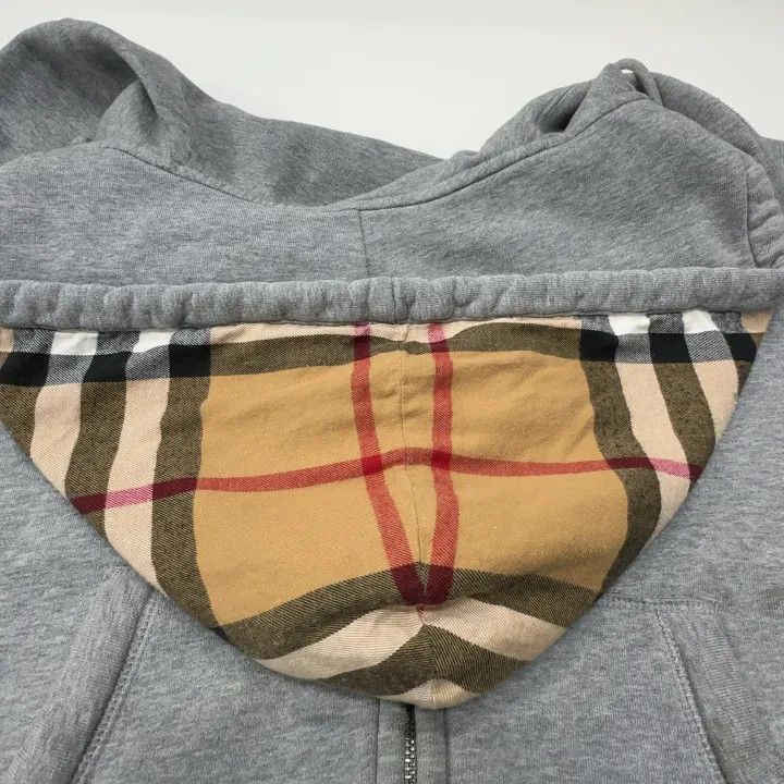 Burberry Burberry Hooded Long Sleeve Jacket in Light Gray Size US S / EU 44-46 / 1 - 7 Thumbnail