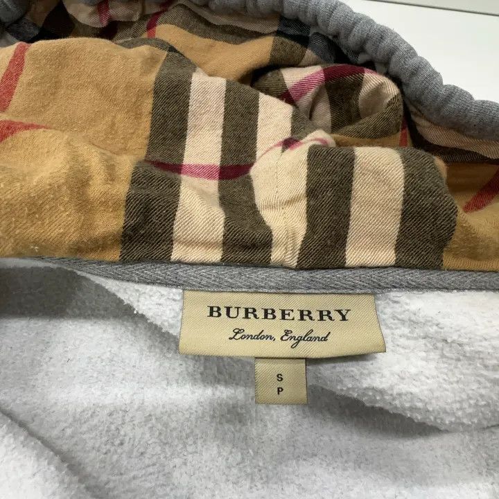 Burberry Burberry Hooded Long Sleeve Jacket in Light Gray Size US S / EU 44-46 / 1 - 4 Thumbnail