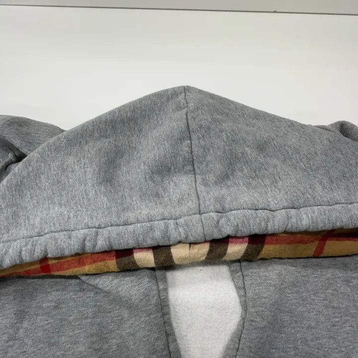 Burberry Burberry Hooded Long Sleeve Jacket in Light Gray Size US S / EU 44-46 / 1 - 6 Thumbnail