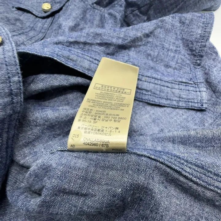 Burberry Burberry Casual Fashion Solid Button-Up Shirt Size US S / EU 44-46 / 1 - 5 Thumbnail