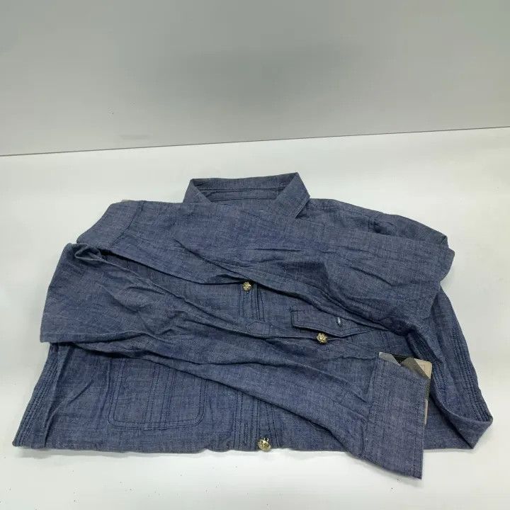 Burberry Burberry Casual Fashion Solid Button-Up Shirt Size US S / EU 44-46 / 1 - 9 Thumbnail