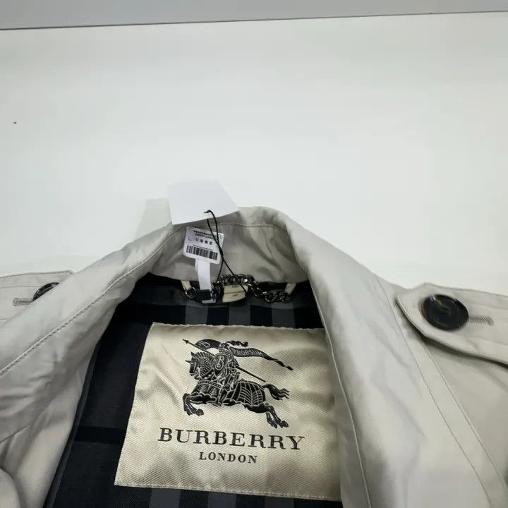 Burberry Burberry Beige Double-breasted Long Sleeve Coat Size US L / EU 52-54 / 3 - 6 Thumbnail