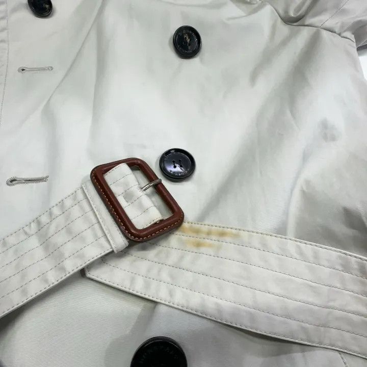 Burberry Burberry Beige Double-breasted Long Sleeve Coat Size US L / EU 52-54 / 3 - 18 Thumbnail