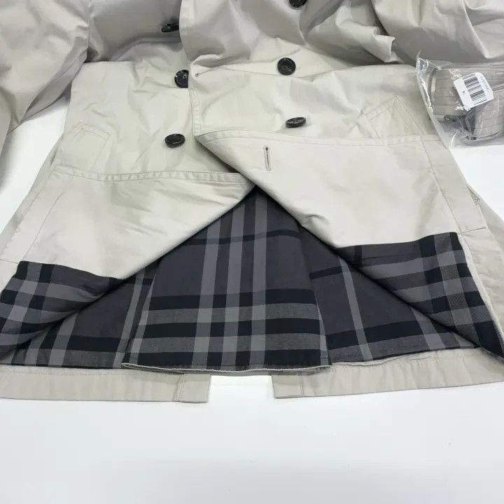 Burberry Burberry Beige Double-breasted Long Sleeve Coat Size US L / EU 52-54 / 3 - 11 Thumbnail
