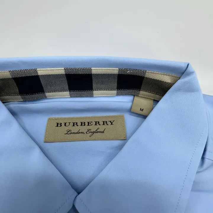 Burberry Burberry Classic Long Sleeve Shirt in Light Blue Size US M / EU 48-50 / 2 - 2 Thumbnail