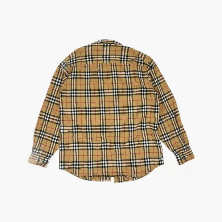 Burberry Burberry Classic Plaid Long Sleeve Shirt Size US L / EU 52-54 / 3 - 3 Thumbnail