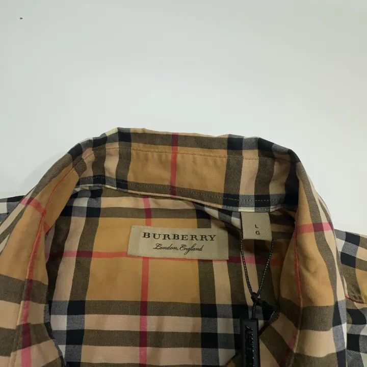 Burberry Burberry Classic Plaid Long Sleeve Shirt Size US L / EU 52-54 / 3 - 5 Thumbnail