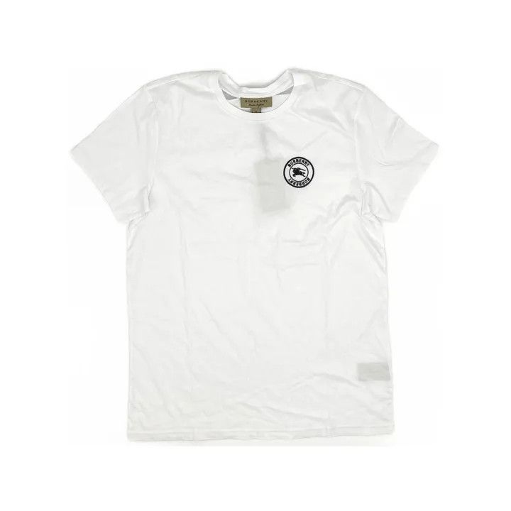Burberry Burberry Logo Short Sleeve Cotton T-Shirt Size US M / EU 48-50 / 2 - 2 Thumbnail