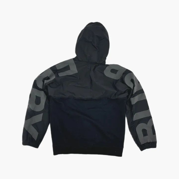 Burberry Burberry Black Logo Print Hooded Jacket Size US M / EU 48-50 / 2 - 3 Thumbnail
