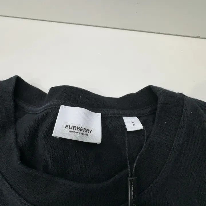 Burberry Burberry Black Long Sleeve Logo T-Shirt Size US L / EU 52-54 / 3 - 10 Thumbnail