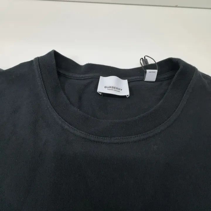Burberry Burberry Black Long Sleeve Logo T-Shirt Size US L / EU 52-54 / 3 - 14 Thumbnail