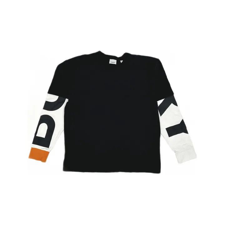 Burberry Burberry Black Long Sleeve Logo T-Shirt Size US L / EU 52-54 / 3 - 2 Thumbnail