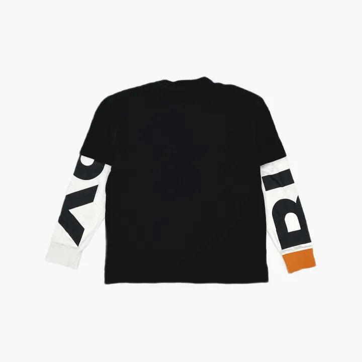 Burberry Burberry Black Long Sleeve Logo T-Shirt Size US L / EU 52-54 / 3 - 3 Thumbnail