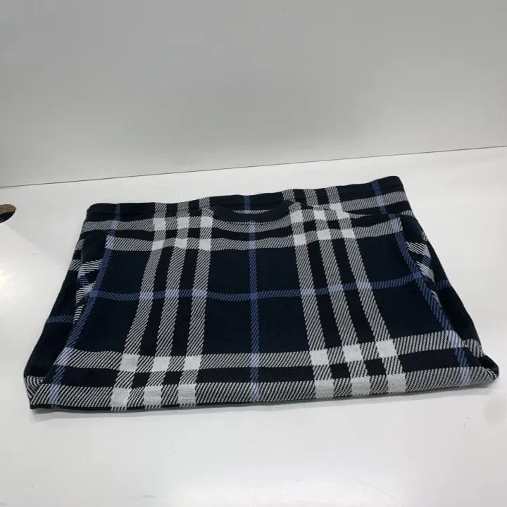 Burberry Burberry Blue Check Short Sleeve T-Shirt Size US S / EU 44-46 / 1 - 12 Thumbnail
