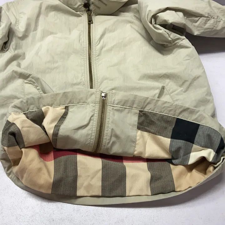 Burberry Burberry Classic Check Zip Collar Windbreaker Jacket Size US S / EU 44-46 / 1 - 9 Thumbnail