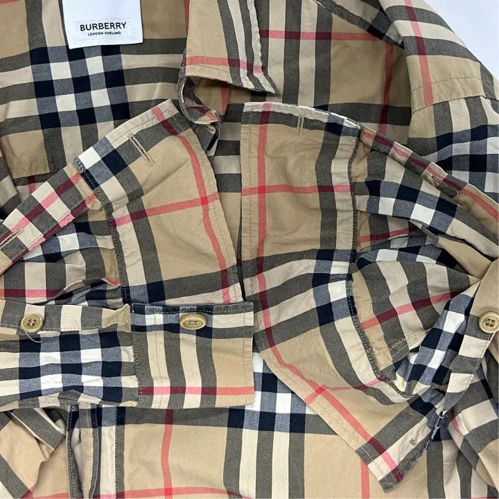 Burberry Burberry Classic Check Long Sleeve Shirt Size US S / EU 44-46 / 1 - 8 Thumbnail