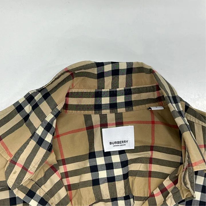 Burberry Burberry Classic Check Long Sleeve Shirt Size US S / EU 44-46 / 1 - 7 Thumbnail