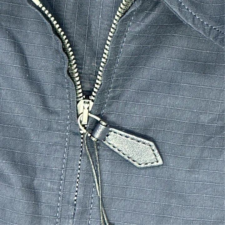 Burberry Burberry Navy Zip Pocket Shirt Size US L / EU 52-54 / 3 - 4 Thumbnail