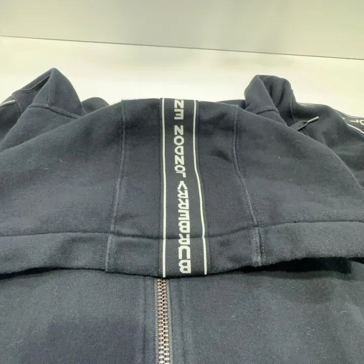 Burberry Burberry Logo Trimmed Hooded Sweatshirt Size US XS / EU 42 / 0 - 6 Thumbnail