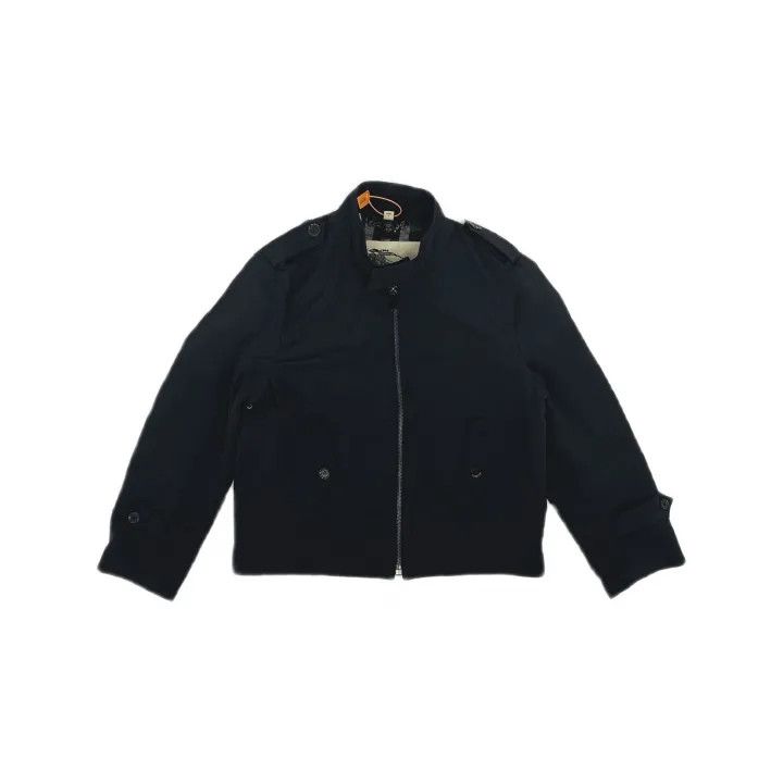 Burberry Burberry Men's Minimalist Black Zip Jacket Size US M / EU 48-50 / 2 - 2 Thumbnail