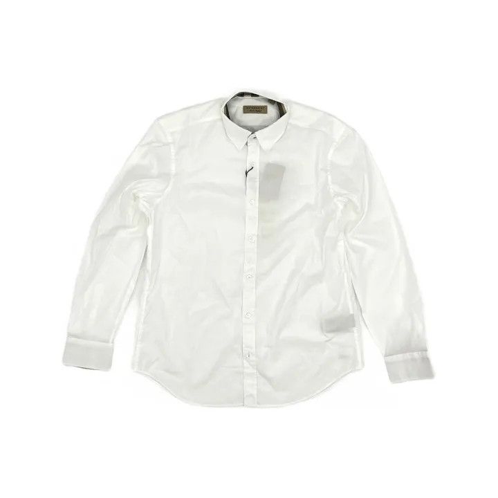 Burberry Burberry Classic White Long Sleeve Shirt Size US L / EU 52-54 / 3 - 2 Thumbnail