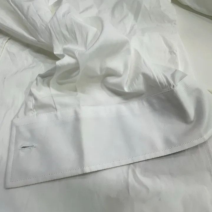 Burberry Burberry Classic White Long Sleeve Shirt Size US L / EU 52-54 / 3 - 15 Thumbnail