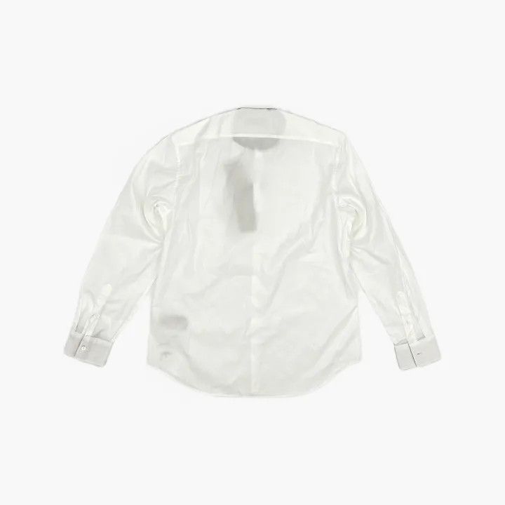Burberry Burberry Classic White Long Sleeve Shirt Size US L / EU 52-54 / 3 - 3 Thumbnail