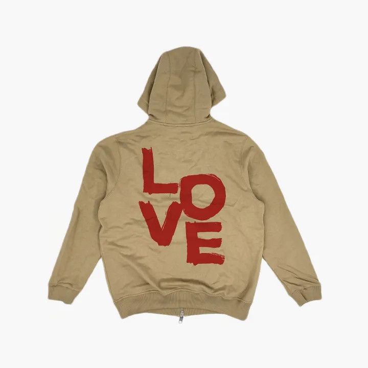 Burberry Burberry Logo Printed Zip-Up Hooded Sweatshirt Size US L / EU 52-54 / 3 - 3 Thumbnail