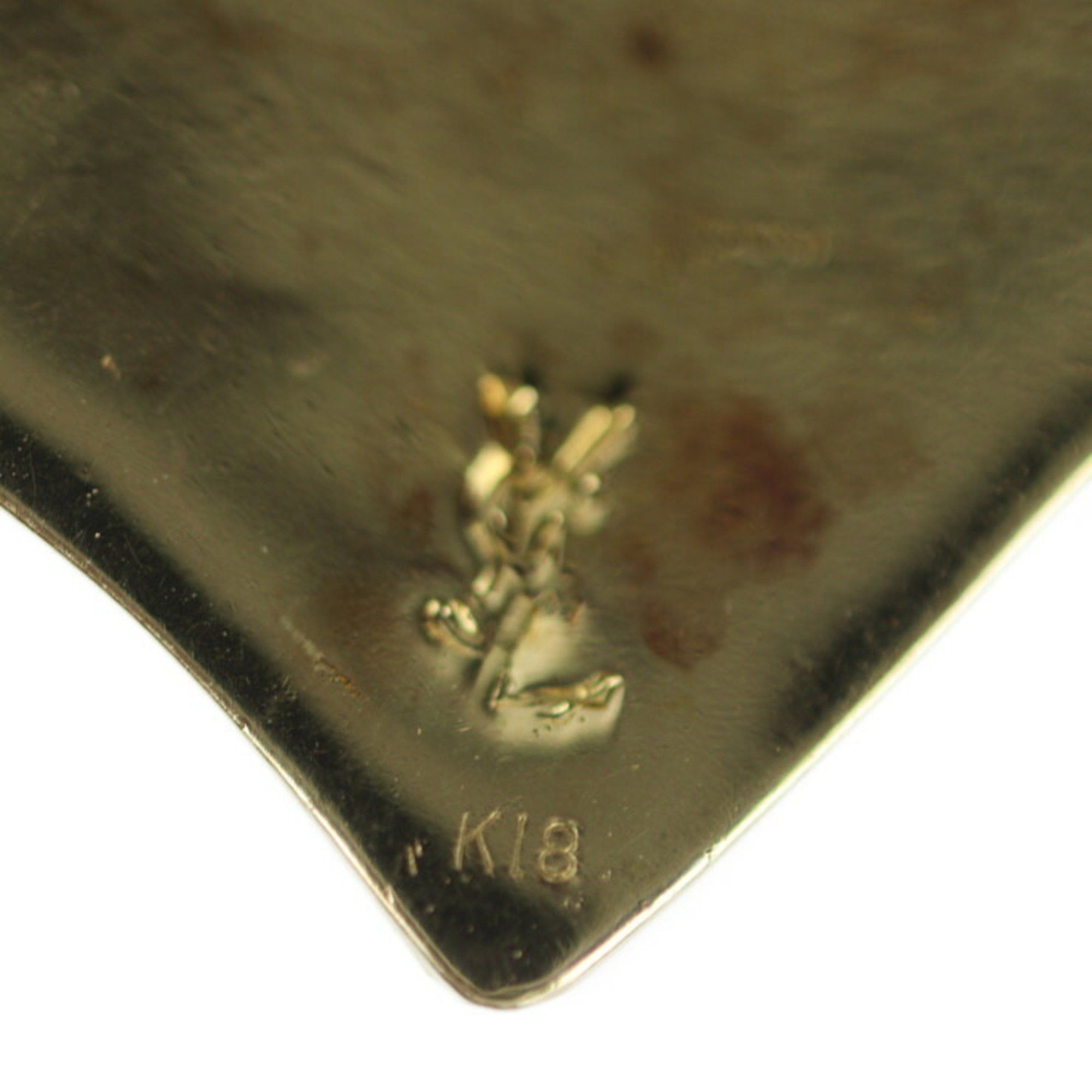 Yves Saint Laurent Saint Laurent Heart motif necklace Size ONE SIZE - 7 Thumbnail