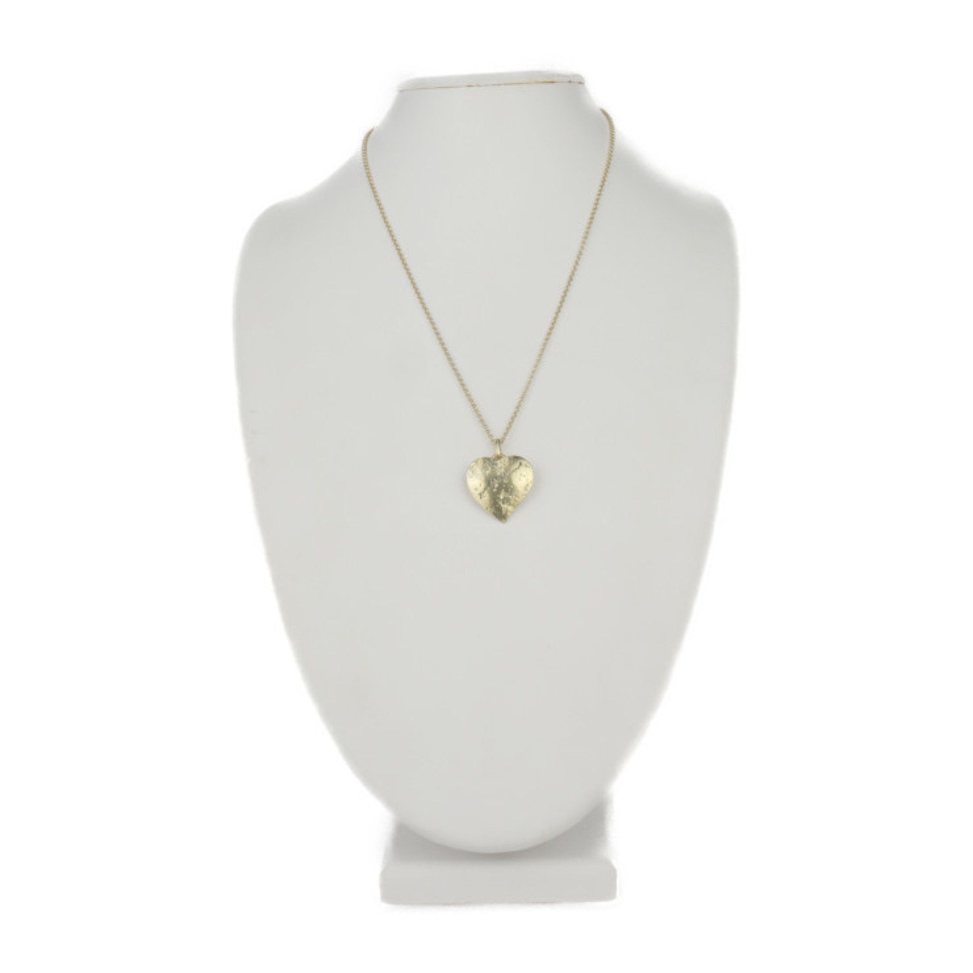 Yves Saint Laurent Saint Laurent Heart motif necklace Size ONE SIZE - 9 Thumbnail