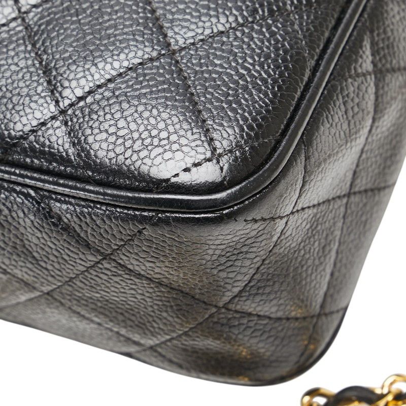 Chanel Chanel Chanel Coco Mark Coco Ball Matelassé Caviar Skin Shoulder Bag Leather Shoulder Bag Size ONE SIZE - 5 Thumbnail