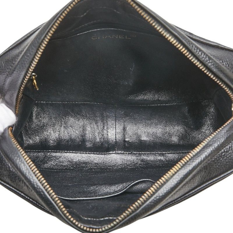 Chanel Chanel Chanel Coco Mark Coco Ball Matelassé Caviar Skin Shoulder Bag Leather Shoulder Bag Size ONE SIZE - 10 Thumbnail