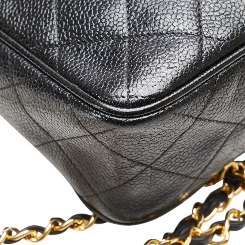 Chanel Chanel Chanel Coco Mark Coco Ball Matelassé Caviar Skin Shoulder Bag Leather Shoulder Bag Size ONE SIZE - 4 Thumbnail