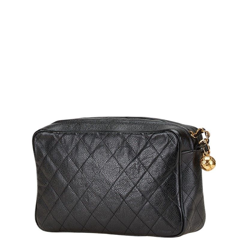 Chanel Chanel Chanel Coco Mark Coco Ball Matelassé Caviar Skin Shoulder Bag Leather Shoulder Bag Size ONE SIZE - 2 Thumbnail